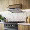 Palazzo 30-Inch Wall Mounted Range Hood, , Heavy Duty Baffle Filters, Remote Control