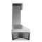 Orvieto 30-Inch Wall Mount Range Hood, LED Lighting, Heavy Duty,