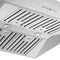 Orvieto 30-Inch Wall Mount Range Hood, LED Lighting, Heavy Duty,