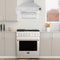 Orvieto 30-Inch Wall Mount Range Hood, LED Lighting, Heavy Duty,