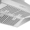 Orvieto 36-Inch Wall Mount Range Hood, LED Lighting, Heavy Duty,