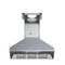 Orvieto 48-Inch Wall Mount Range Hood, LED Lighting, Heavy Duty,