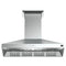 Orvieto 60-Inch Wall Mount Range Hood, LED Lighting, Heavy Duty,
