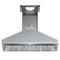 Orvieto 60-Inch Wall Mount Range Hood, LED Lighting, Heavy Duty,