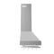 Venezia 30 Inch Wall-Mounted Range Hood with Touch Controls and Baffle Filters