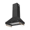 Venezia 30 Inch Wall-Mounted Range Hood in with Touch Controls and Baffle Filters