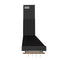 Venezia 30 Inch Wall-Mounted Range Hood in with Touch Controls and Baffle Filters