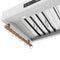 Venezia 30 Inch Wall-Mounted Range Hood in with Touch Controls and Baffle Filters