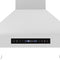 Venezia 30 Inch Wall-Mounted Range Hood in with Touch Controls and Baffle Filters