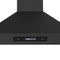 Venezia 36 Inch Wall-Mounted Range Hood in with Touch Controls and Baffle Filters