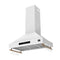 Venezia 36 Inch Wall-Mounted Range Hood in with Touch Controls and Baffle Filters