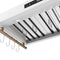 Venezia 36 Inch Wall-Mounted Range Hood in with Touch Controls and Baffle Filters