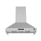Venezia 48 Inch Wall-Mounted Range Hood with Touch Controls and Baffle Filters