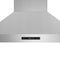 Venezia 48 Inch Wall-Mounted Range Hood with Touch Controls and Baffle Filters