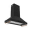 Venezia 48 Inch Wall-Mounted Range Hood in with Antique Brass Accessories, Touch Controls and Baffle Filters