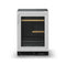 24"W. Panel Ready Glass Door Undercounter Refrigerator