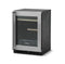 24"W. Panel Ready Glass Door Undercounter Refrigerator