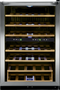 45 Bottle Two-Zone Wine Cooler