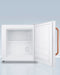 Compact All-Freezer with Antimicrobial Pure Copper Handle