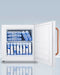Compact All-Freezer with Antimicrobial Pure Copper Handle