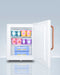 Compact All-Freezer with Antimicrobial Pure Copper Handle