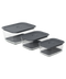 Produce Storage Containers, 3-piece set