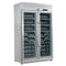 Abruzzo 48-Inch Dual Zone Wine Cellar, 102 Bottles, 24 cu. ft., Clear Acrylic Holders & Stainless Trim Shelves