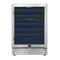 Bacchino 24 Inch Wine Cooler, , with LED Lighting, Triple Glass Door, 51 Bottle Capacity, Built-In or Freestanding