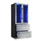 Campania 32-Inch Wine Cooler, , Dual Wine Zones, Two Beverage Drawers, 17.7 cu.ft