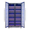 Vernazza 40-Inch Side-by-Side Dual Zone Wine Cellar, 25.07 cu.ft Capacity, , Temperature Control, UV-Protected Glass Door, Wooden Shelves