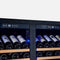 Vernazza 40-Inch Side-by-Side Dual Zone Wine Cellar, 25.07 cu.ft Capacity, , Temperature Control, UV-Protected Glass Door, Wooden Shelves
