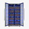Vernazza 40-Inch Side-by-Side Dual Zone Wine Cellar, 25.07 cu.ft Capacity, , Temperature Control, UV-Protected Glass Door, Wooden Shelves