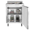 27 in. One-Door Worktop Freezer With 3.5 in. Backsplash - 6.3 Cu Ft