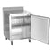 27 in. One-Door Worktop Freezer With 3.5 in. Backsplash - 6.3 Cu Ft