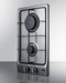12" Wide 2-Burner Gas Cooktop