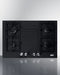 30" Wide 4-Burner Gas Cooktop