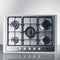 30" Wide 5-Burner Gas Cooktop