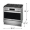 36" Dual-Fuel Range with Air Fry
