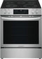 30" Front Control Electric Range with Total Convection