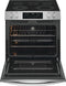 30" Front Control Electric Range with Total Convection