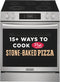 30" Front Control Electric Range with Stone-Baked Pizza