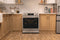30" Front Control Electric Range with Stone-Baked Pizza