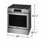 30" Gas Range with No Preheat + Air Fry