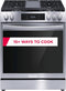 30" Gas Range with 15+ Ways To Cook