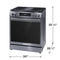 30" Gas Range with 15+ Ways To Cook