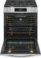 30" Front Control Gas Range with Stone-Baked Pizza