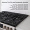 30" Front Control Gas Range with Stone-Baked Pizza