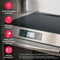 30" Front Control Induction Range with Total Convection