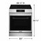 30" Front Control Induction Range with Stone-Baked Pizza