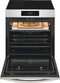 30" Front Control Induction Range with Stone-Baked Pizza